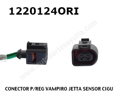 CONECTOR P/REG VAMPIRO JETTA SENSOR CIGU - Autopartes Ayutla